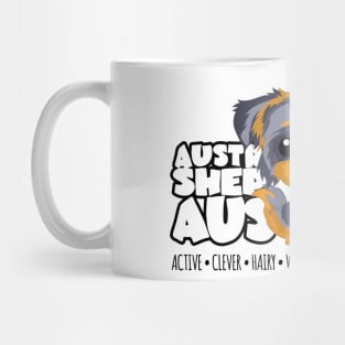 DGBigHeads - Aussie Merle Tan Mug